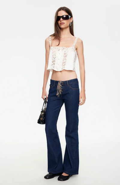 Kaia Cami Top Off White