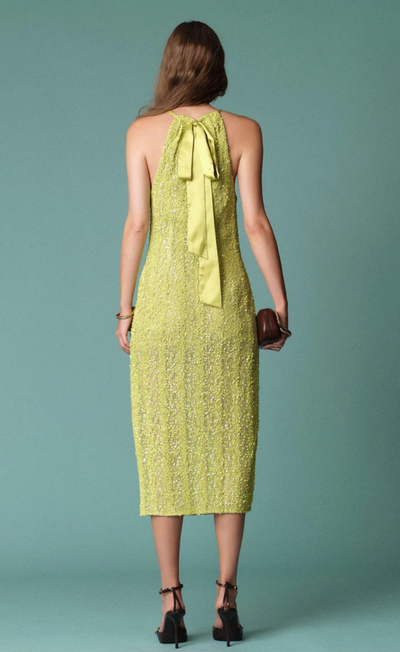 Giren Dress Maxi Dress Lt Green
