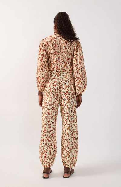 Ada Crop Pant Off White