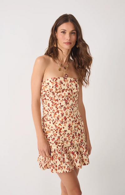 Ada Mini Dress Off White