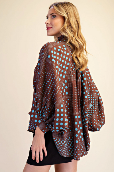 Boho Shirt Brown