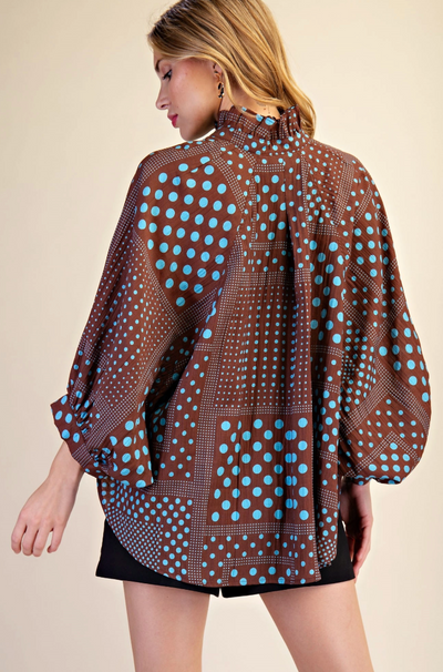Boho Shirt Brown