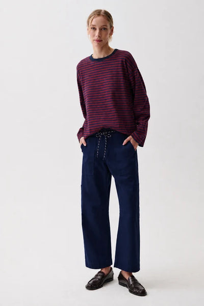 Sabrina Curved Utility Pant Nautical