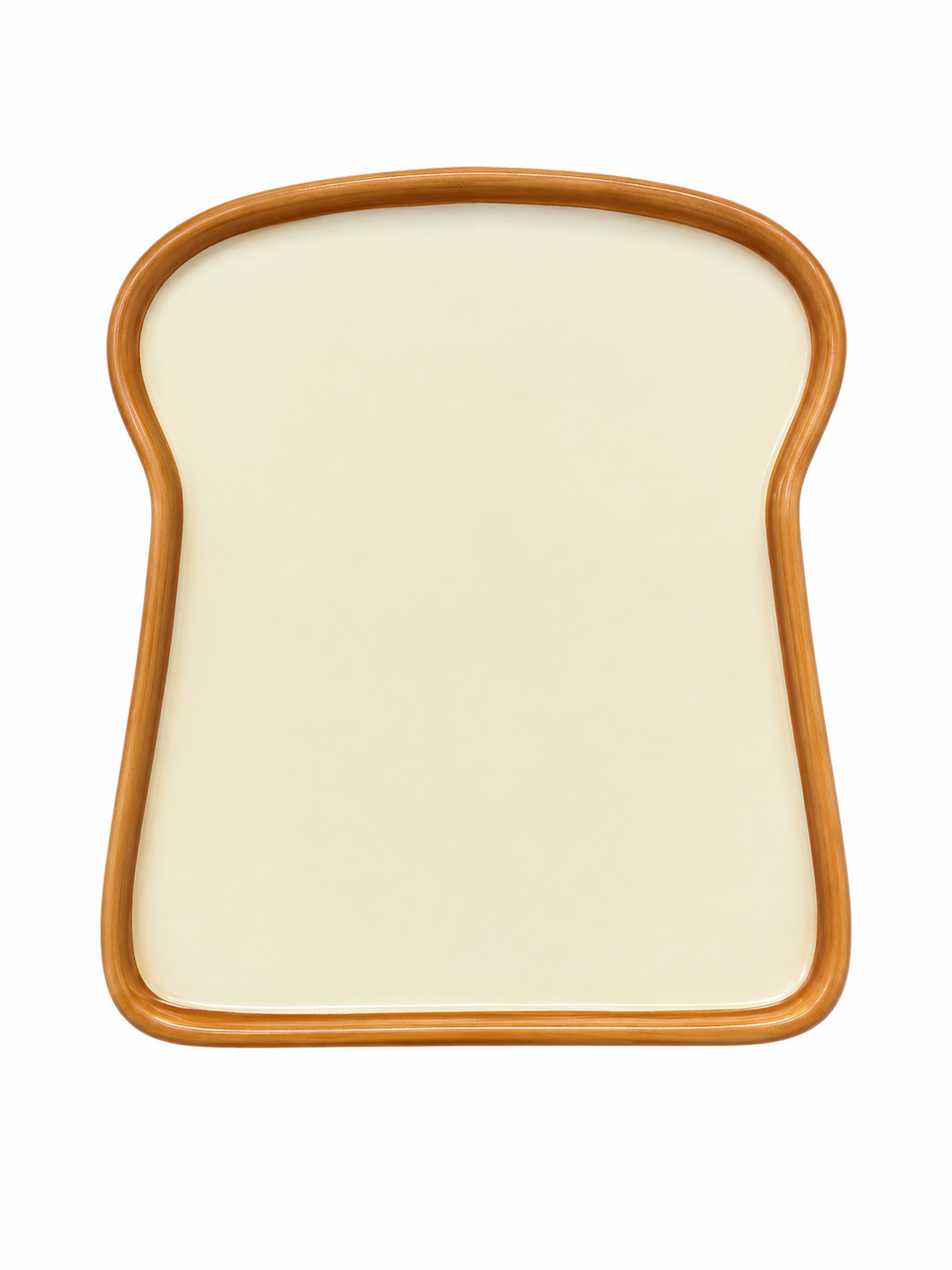 Toast Shaped Plate