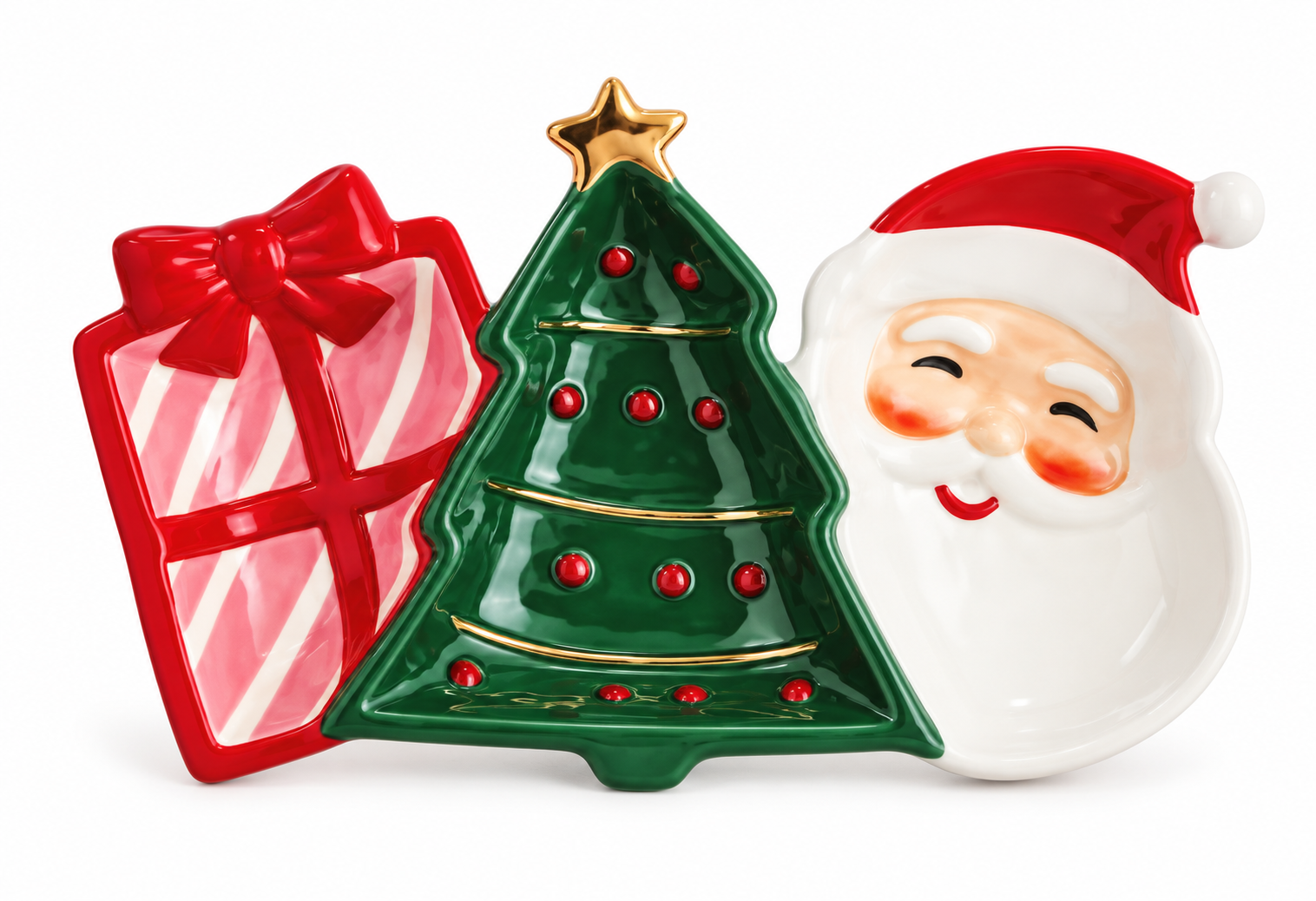 Whimsy Christmas Triple Tidbit