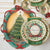 Die cut O Christmas Wreath Placemat