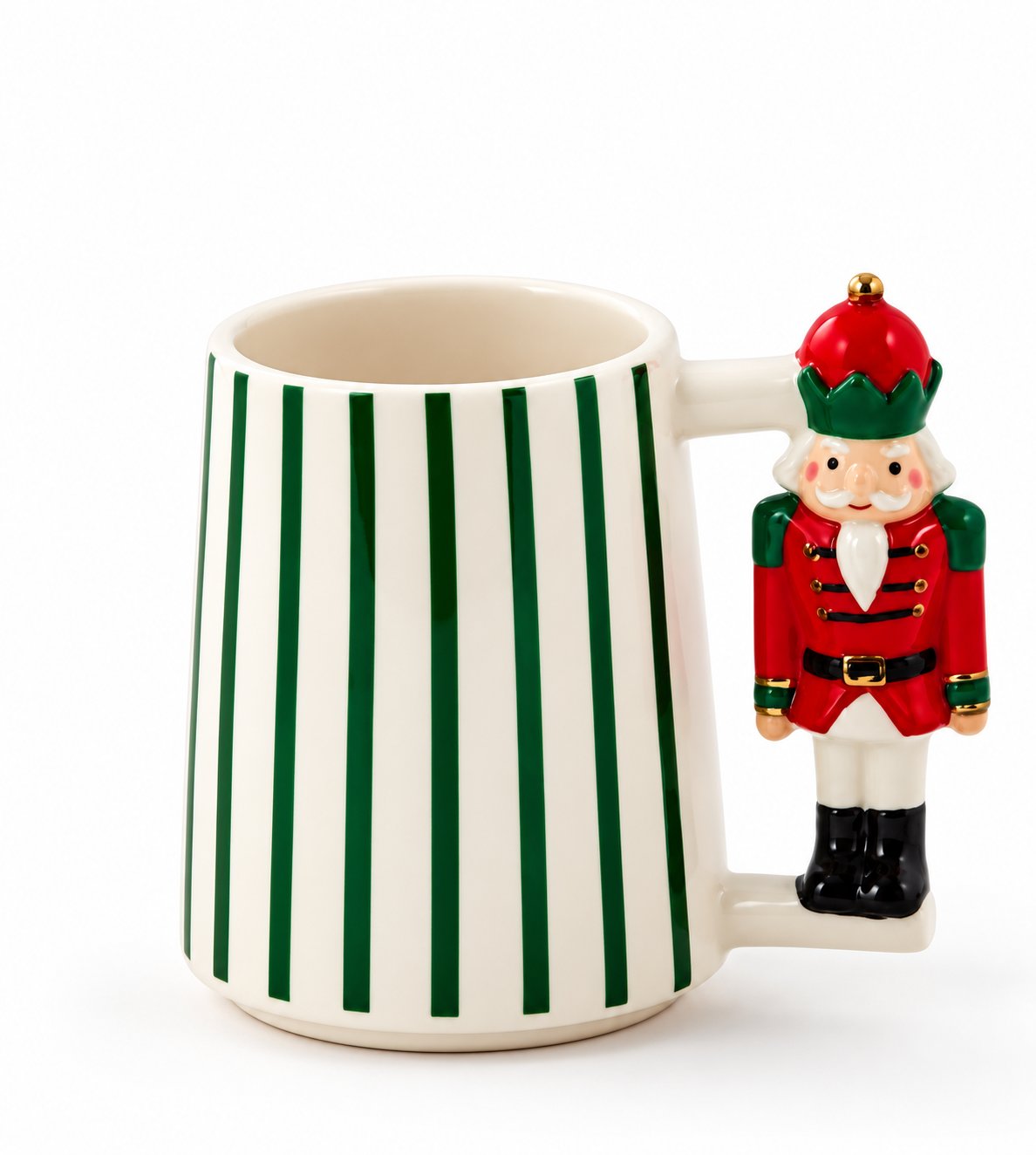Mug w Nutcracker Handle