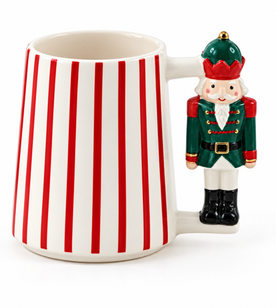 Mug w Nutcracker Handle