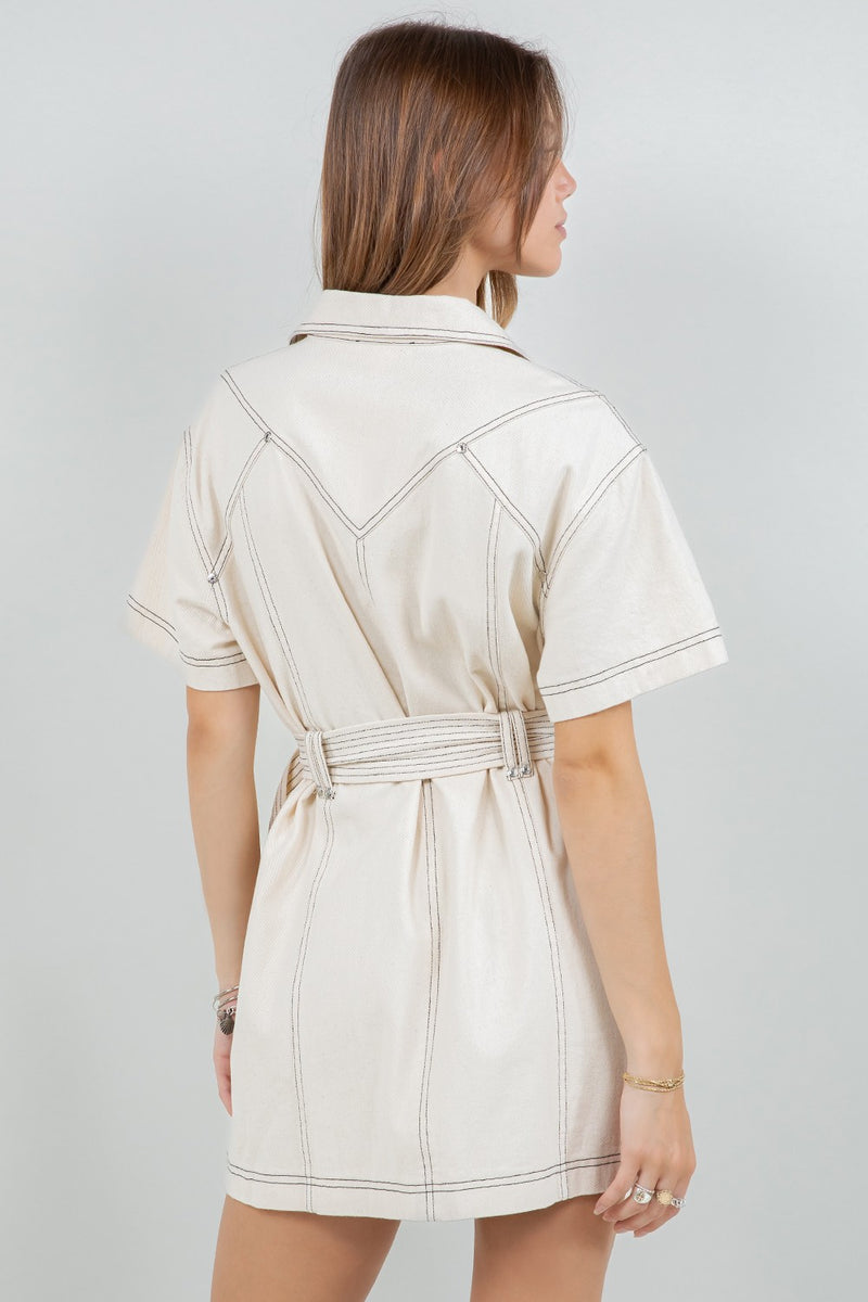 Suri Dress Oatmeal