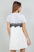 Nilvia Mini Dress Ivory Black