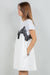 Nilvia Mini Dress Ivory Black
