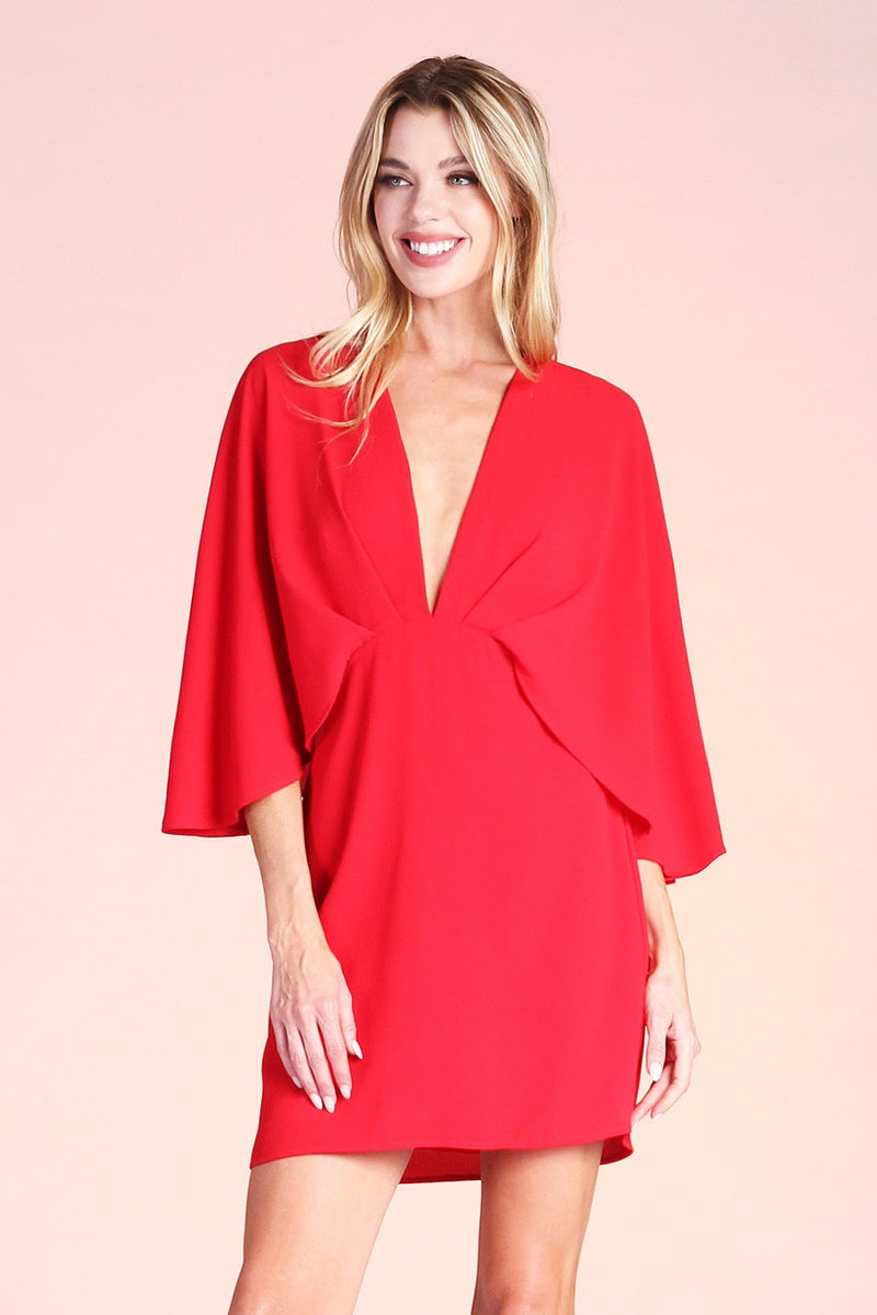 Indira Dress True Red