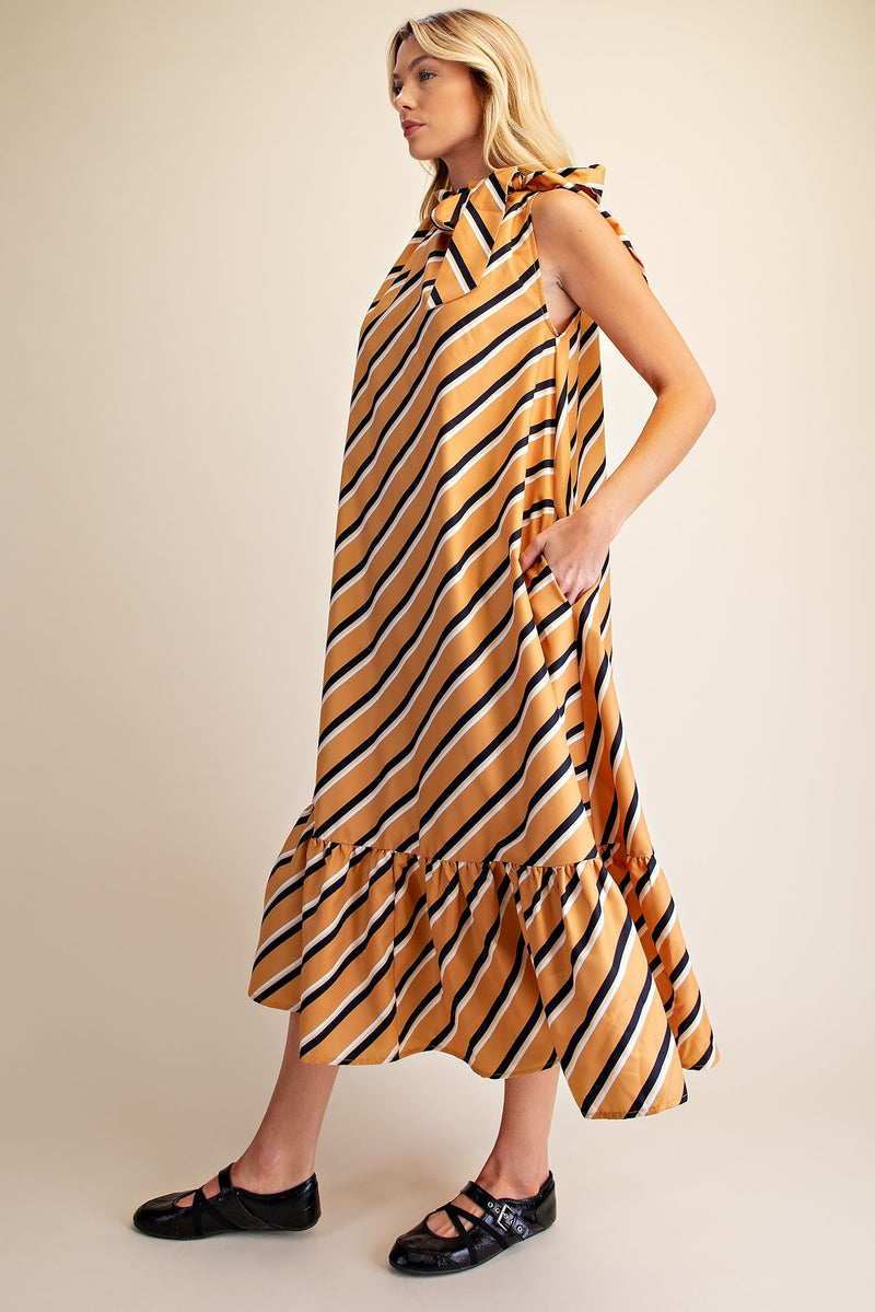 Sarita Midi Dress Mustard