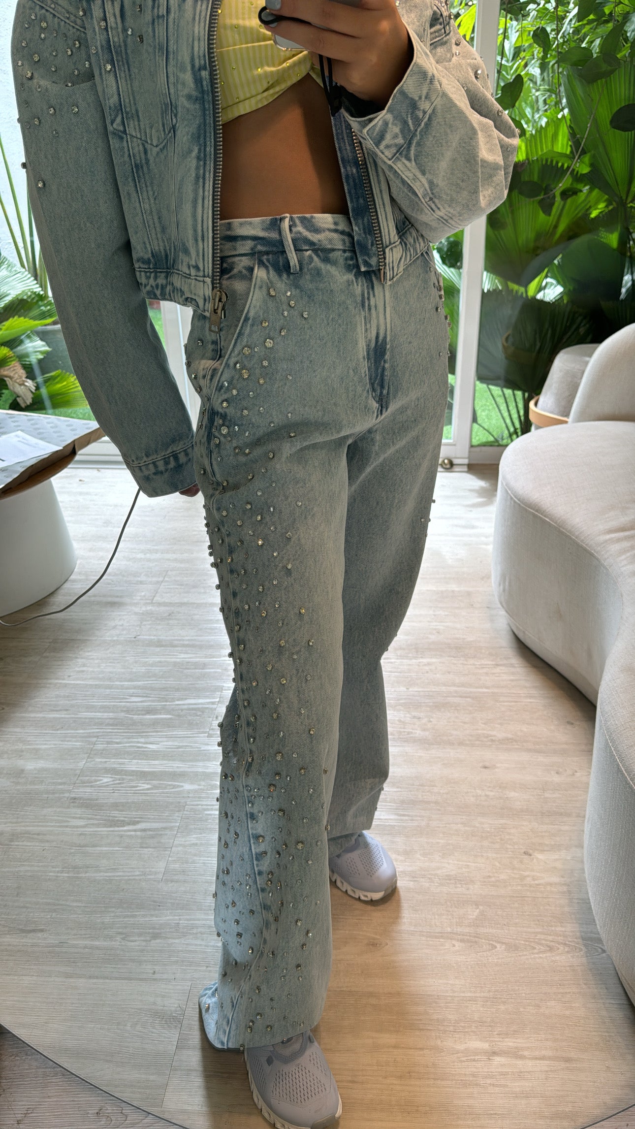 Aamanee Pant Jeans Claro