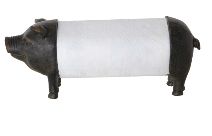 Pig Paper Towel Holder