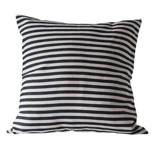 Woven Cotton Striped Pillow 26in