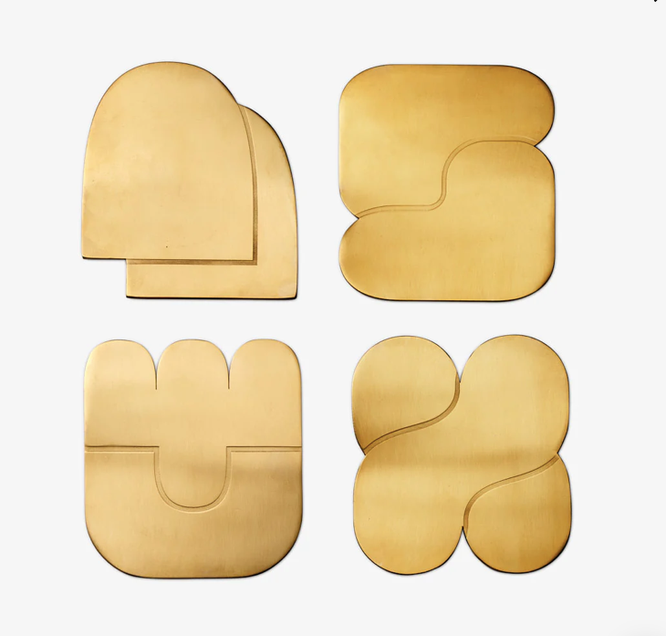 Together Coasters Gold