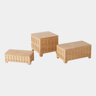 Colosseum Rectangular Box Natural