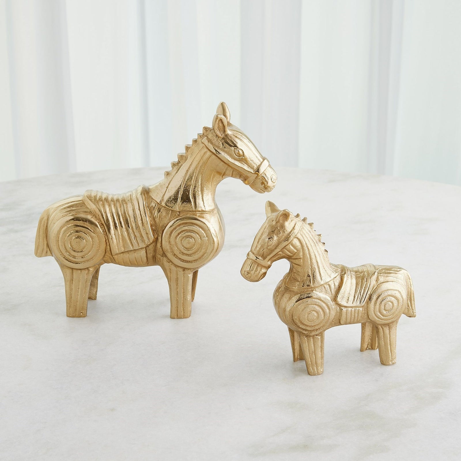Funny Fig Horse Gold