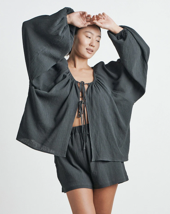 Oakleigh Blouse Black