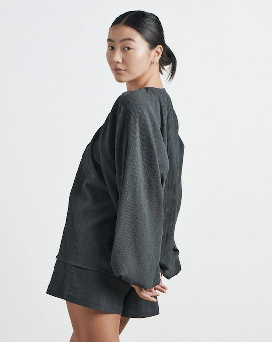 Oakleigh Blouse Black