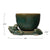 Stoneware Planter Frog Vase Green