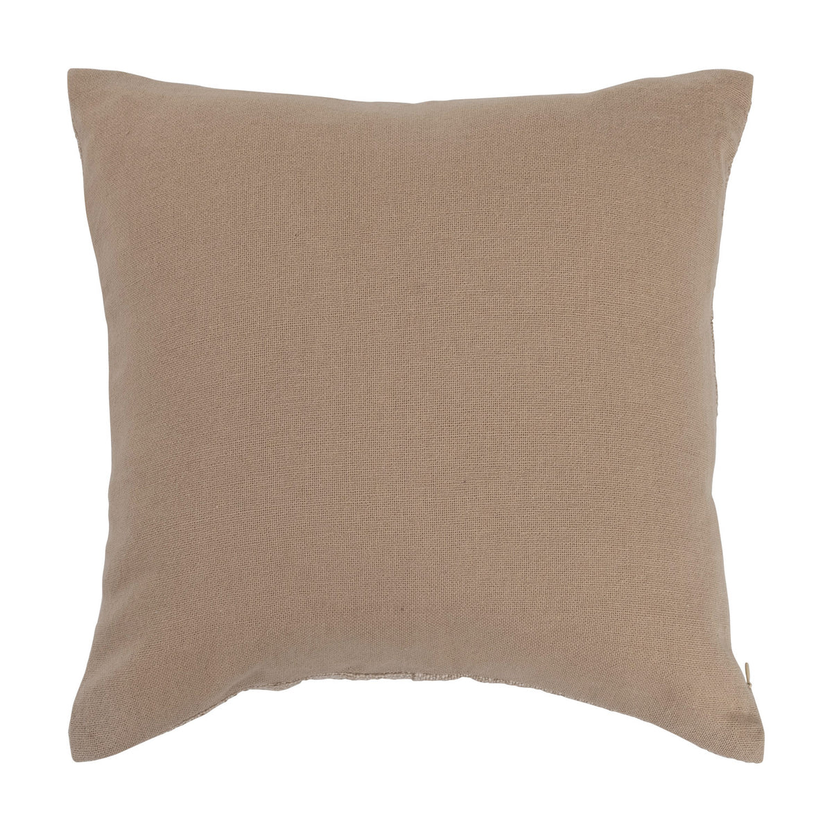 Woven Linen Blend Pieced Pillow