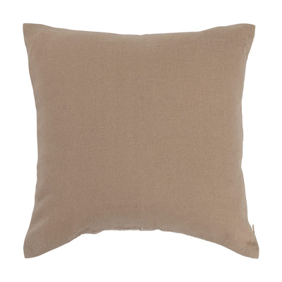 Woven Linen Blend Pieced Pillow