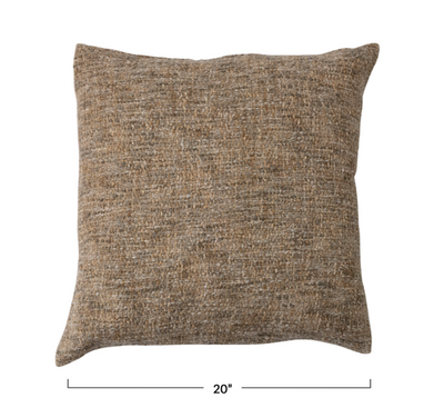 Pillow Grey and Tan