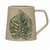 Mug Leaf Cream Green