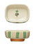 Stoneware Dish Flower