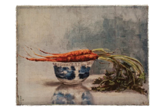 Canvas Vegetable Still Life Carrot
