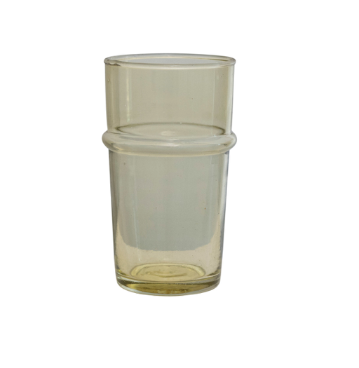 Hand Blown Drinking Glass Green