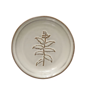 Marilu Dish White Brown