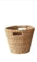 Seagrass Baskets w  Handles Natural
