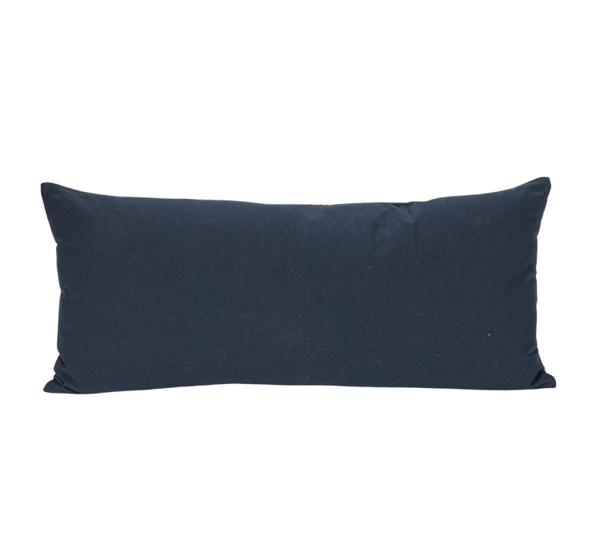 Cotton Velvet Printed Lumbar Pillow