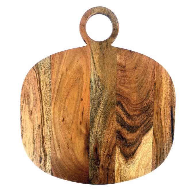 Acacia Wood Cheese Cutting Board Handle