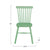 Rubberwood Dining Chair Mint