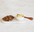 Marble Cheese ServingBoard w Marble Bowl Wood Knife