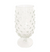 Glass Hobnail Stemmed Drinking Clear