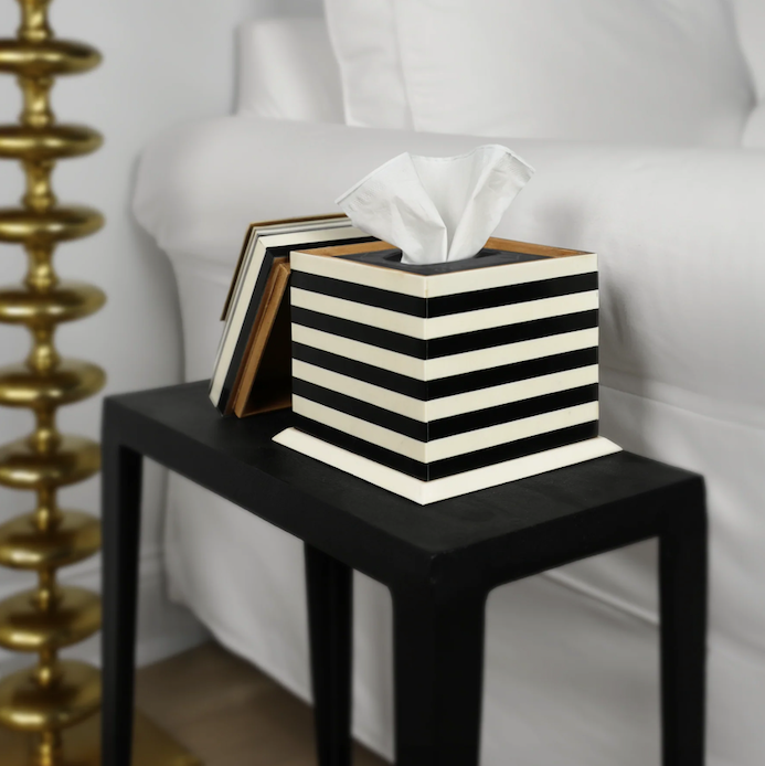 Resin Box w Stripes