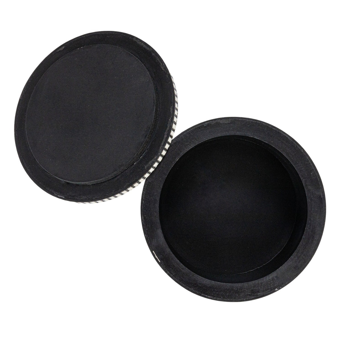 Resin MDF Box  Black Cream