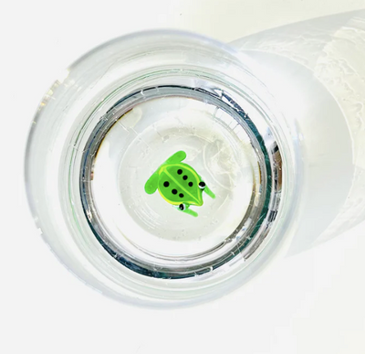 Stemless Wine Glass Frog