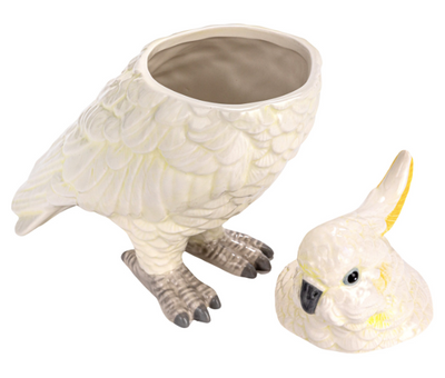 Ceramic Cockatoo
