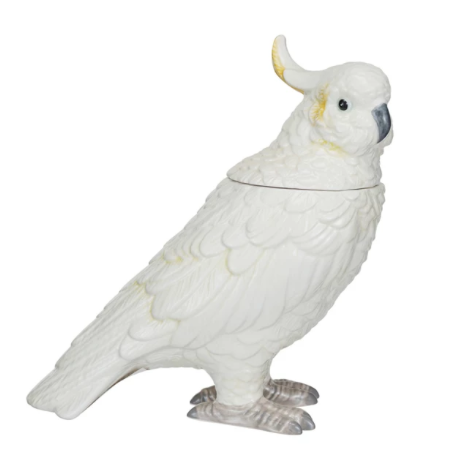 Ceramic Cockatoo