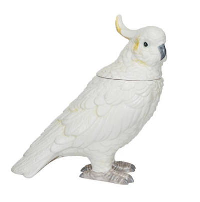 Ceramic Cockatoo