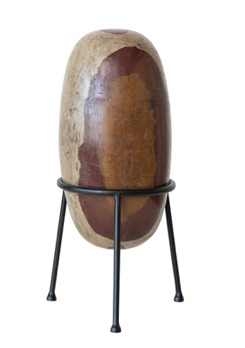 Granite Stone w Metal Stand