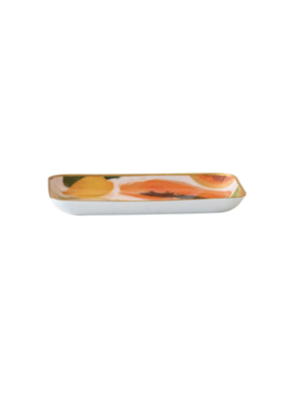 Enameled Metal Tray Fruit