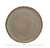 Round Plate Crackle Glaze Green