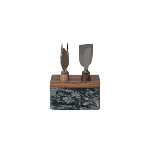 Cheese Servers w Stand Set 5